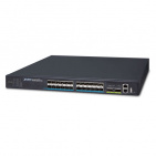Managed Switch Planet XGS-5240-24X2QR, L2+/L4 24-Port 10G SFP+ + 2-Port 40G QSFP+, Stackable with 36-72V DC redundant power, Hardware Layer3 IPv4/IPv6 Static Routing