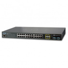 Managed Switch Planet GS-5220-20T4C4X, L2+/L4, 20-Port 10/100/1000T + 4-port Gigabit TP/SFP combo + 4-Port 10G SFP+, with Hardware Layer3 IPv46/IPv6 Static Routing