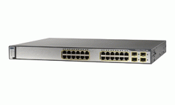 Cisco WS-C3750G-24TS-S1U, Catalyst 3750 24 10/100/1000 + 4 SFP + IPB Image; 1RU фото 83