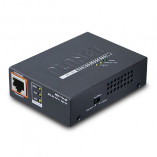Ultra PoE Injector Planet POE-171A-60, Single-Port 10/100/1000Mbps 802.3bt, 60 Watts, Legacy mode support, PoE Usage LED -w/external power adapter фото 935