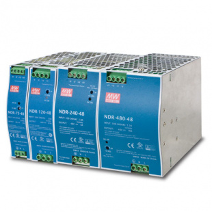 Блок питания Planet PWR-240-48, AC-DC на DIN рейку 48V, 240W (-10 +70 ) (NDR-240-48) фото 836