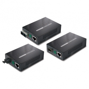 Web/SNMP Manageable Gigabit Converter Planet GT-905A, 10/100/1000Base-T to MiniGBIC (SFP) фото 612