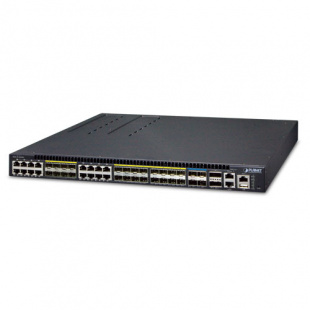 Managed Switch Planet XGS3-24242, Layer 3 24-Port 100/1000X SFP with 16-Port shared TP + 4-Port 10G SFP+ Stackable plus 2 Stacking ports, trunking stack up to 6 units фото 329
