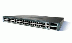 Cisco WS-C4948-10GE, Catalyst 4948, optnl sw, 48*10/100/1000+2*10GE(X2), no p/s фото 87