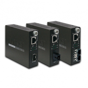 Smart Gigabit Converter Planet GST-802S, 10/100/1000Base-T to 1000Base-LX, Single Mode фото 583
