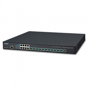 Managed Gigabit Switch Planet XGS-6350-12X8TR, Layer 3, 12-Port 10G SFP+ + 8-Port 10/100/1000T with Dual 100~240V AC Redundant Power фото 319