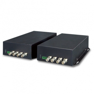 Video over Fiber(FC) converter Planet VF-402-KIT, 4-Channel, 20KM, a pair include Tx & Rx in package фото 601