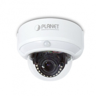 H.265 3 Mega-pixel IR IP Camera Planet ICA-M4320P with Remote Focus and Zoom: Sony Exmor sensor, 802.3af POE, H.265/H.264, 2.8~12mm P-iris Lens, 3MP@30fps, IR-20meter, ICR, True WDR, 3DNR, DIS, Defog, PIR, 2-way Audio, MicroSD, ONVIF, IPv6, SNMP фото 629