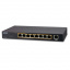 Gigabit Ethernet Switch Planet GSD-908HP, 8-Port 10/100/1000 Gigabit 802.3at POE Ethernet Switch plus 1-Port, 120W POE Budget with External Power Supply t('фото') 0