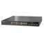 Managed Gigabit Ethernet Switch Planet WGSW-24040HP4, IPv6, L2+/L4, 24-Port 802.3at PoE+, + 4-Port Shared SFP (440W) t('фото') 0