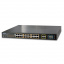 Gigabit Ethernet stackable Switch Planet SGS-5220-24P2X, IPv6, L2+/L4, 24-Port 10/100/1000BaseT 802.3at PoE+ plus 2-Port 10G SFP+, trunking stack up to 16 units t('фото') 0