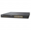 Unmanaged Ethernet 802.3af POE Switch Planet FNSW-1600P, 19", 16-Port 10/100, 125W t('фото') 0