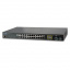 Managed Stackable Switch Planet SGS-5220-24T2X, IPv4/IPv6, L2+, 24-Port 10/100/1000Mbps TP with 4 Shared SFP Port + 2-Port 10G SFP+, trunking stck up to 16 units t('фото') 0